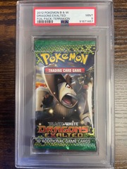 2012 Pokemon BW Dragons Exalted Terrakion Booster Pack PSA 9 91871467